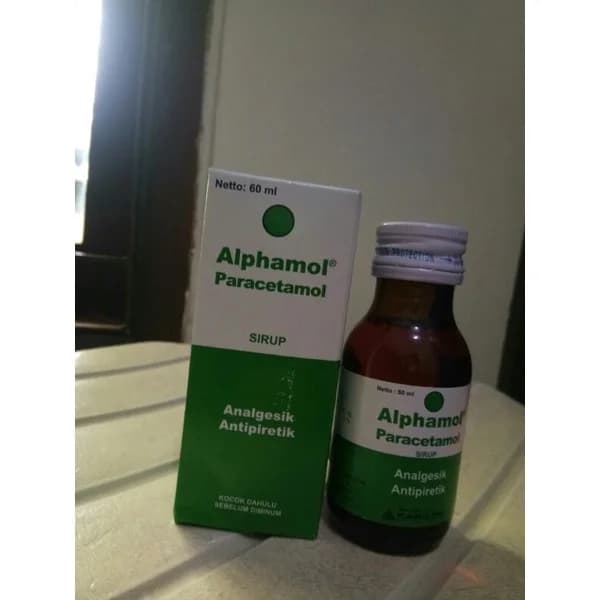ALPHAMOL SYR 60 ML