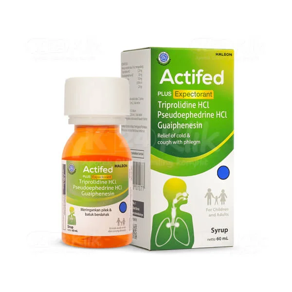 ACTIFED PLUS EXPECT (HIJAU) 60 ML