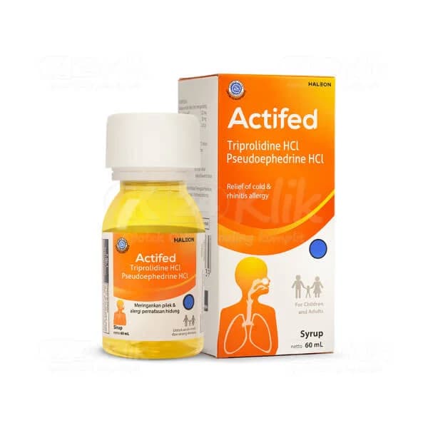 ACTIFED (KUNING) 60 ML