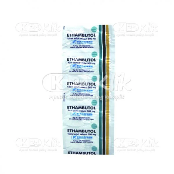 ETHAMBUTOL 500 MG TAB BERNO