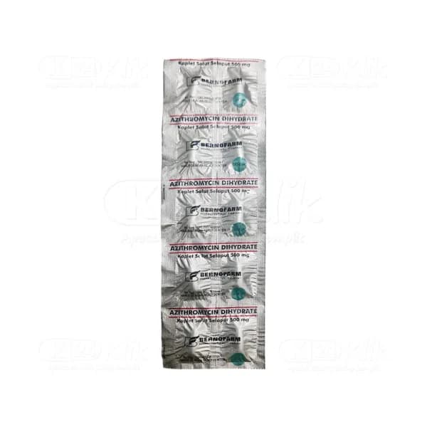 AZITHROMYCIN 500 MG KAPL BERNO