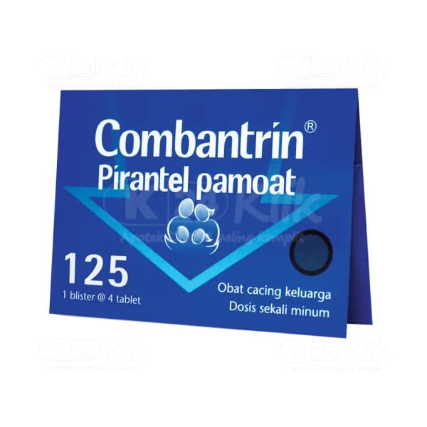 COMBANTRIN 125 MG @ 4 TAB