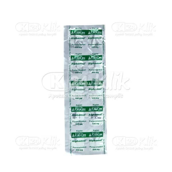 ALPHAMOL TAB 600 MG