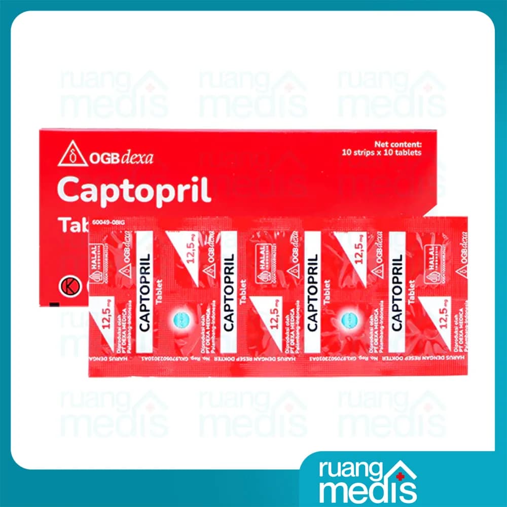 CAPTOPRIL 12.5 MG Dexa