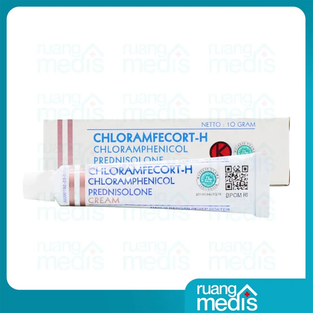 CHLORAMFECORT-H CR @ 10 G