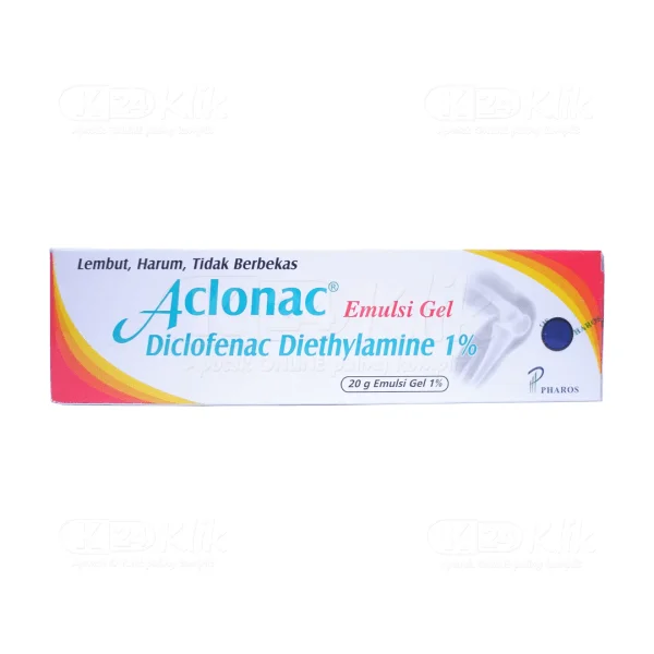 ACLONAC ELMULGEL 1% 20 G