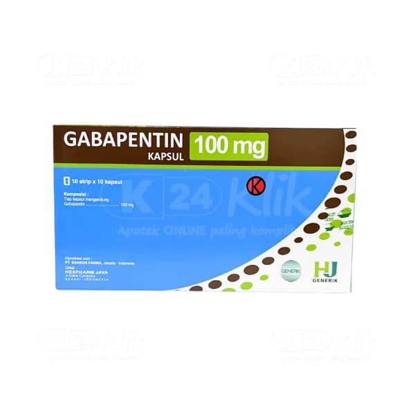 GABAPENTIN 100 MG KAP HXP