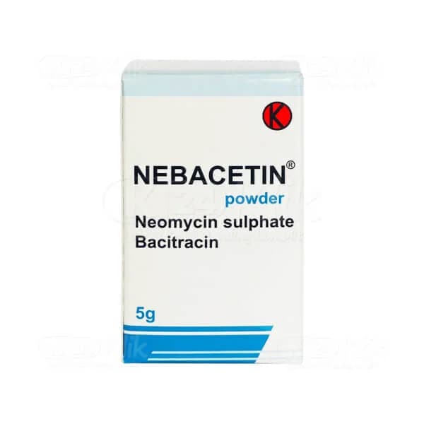NEBACETIN POWD 5 G