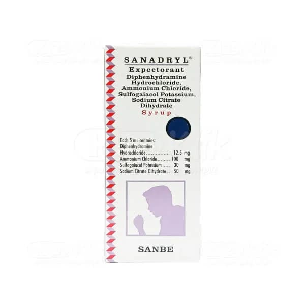 SANADRYL EXP SYR @60 ML