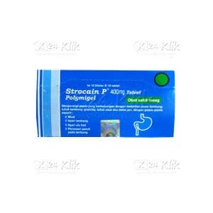 STROCAIN P 400 MG TAB