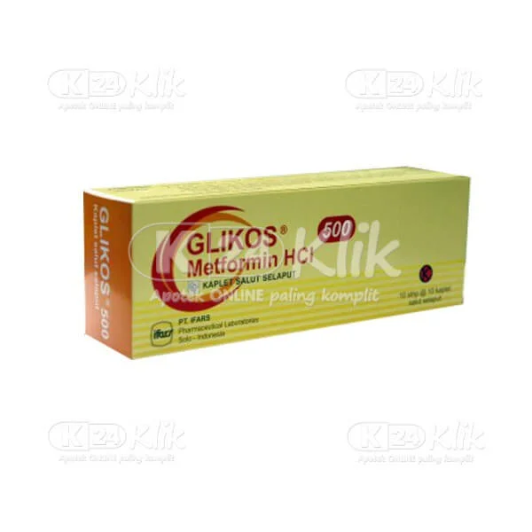 GLIKOS 500 MG TAB
