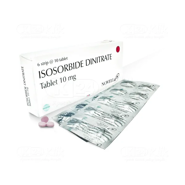 ISOSORBIDE DINITRATE 10 MG NOVEL