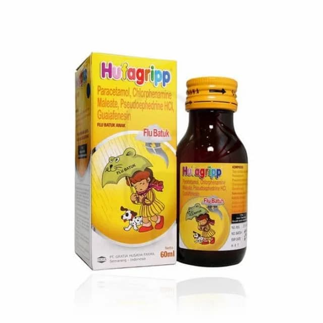 HUFAGRIPP FLU DAN BATUK @ 60 ML