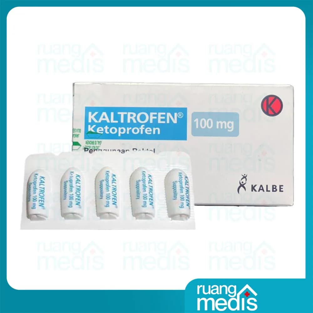 KALTROFEN SUPP 100 MG