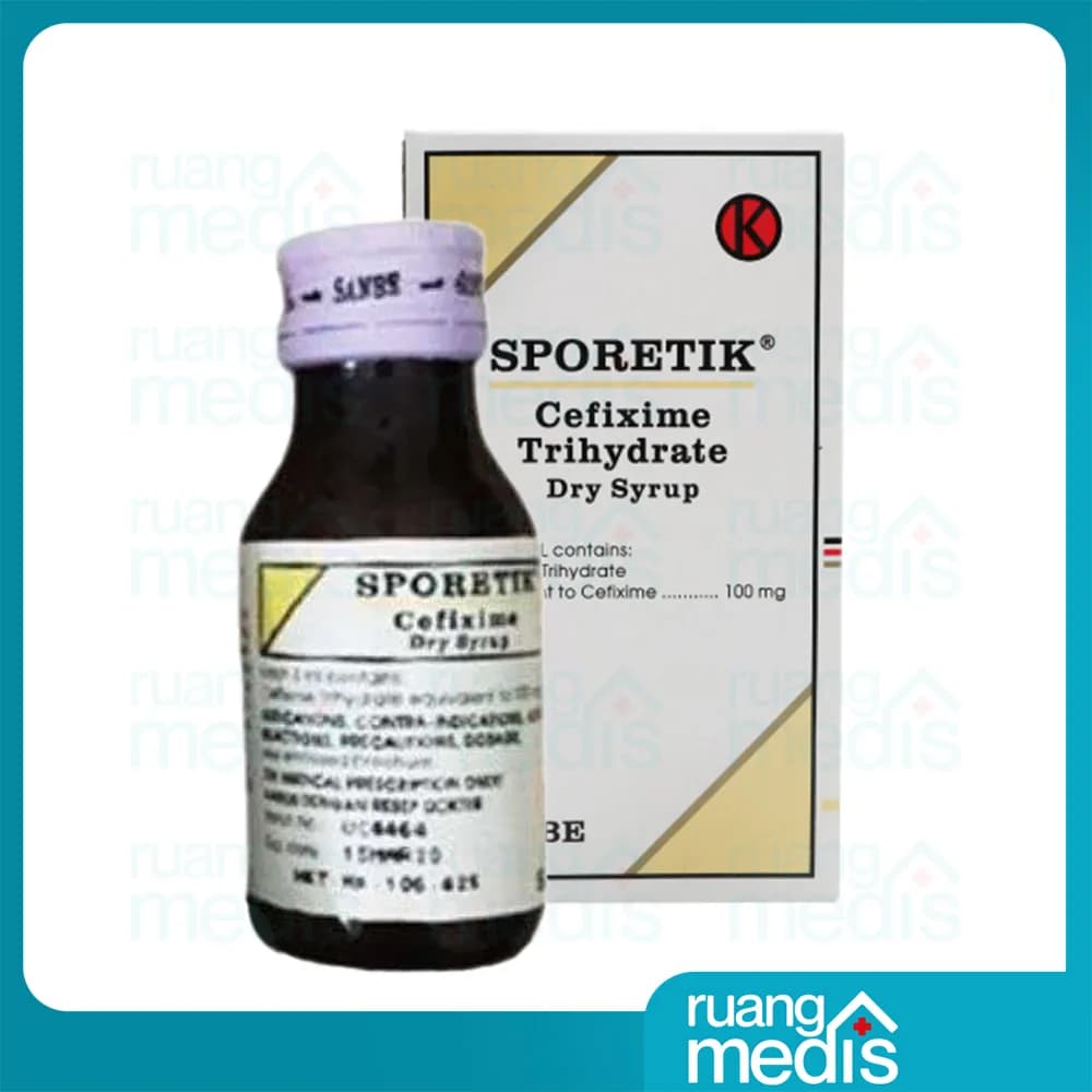 SPORETIK SIRUP KERING @ 30 ML SANBE