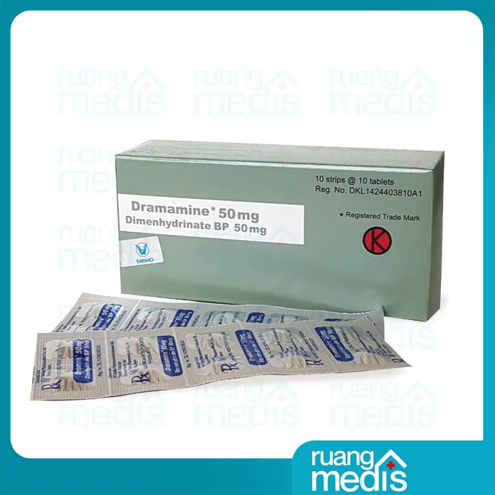 DRAMAMINE 50 MG TAB TAISHO